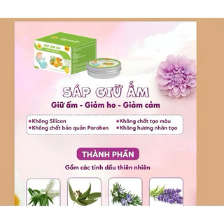 ✅[Hàng chính hãng] Sáp làm ấm cho bé mùa lạnh Bobber hũ 10g