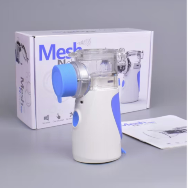 Mặt nạ phun ẩm siêu âm im lặng trợ thở, vệ làm sạch lá phổi nhập khẩu Đức, máy thở oxi cung cấp hơi sương.