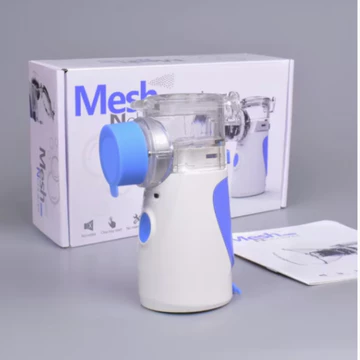 Mặt nạ phun ẩm siêu âm im lặng trợ thở, vệ làm sạch lá phổi nhập khẩu Đức, máy thở oxi cung cấp hơi sương.
