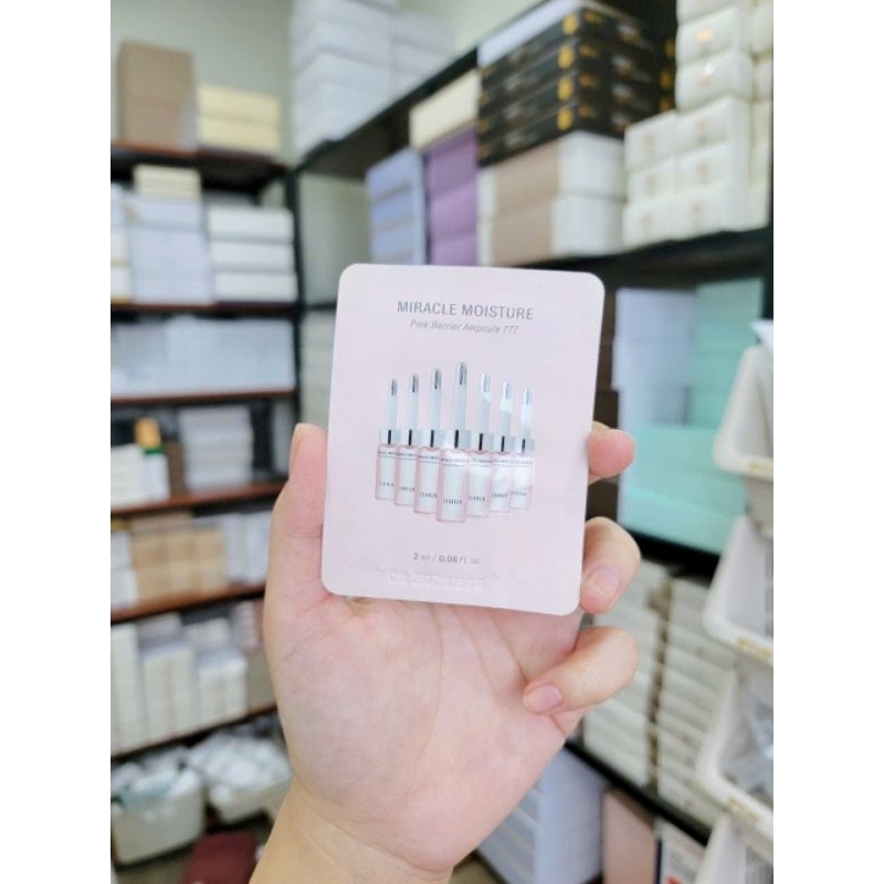Combo 10 gói Tinh Chất Phục Hồi Da Ohui Miracle Moisture Ampoule 777