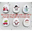 Mút NOEL nhỏ trang điểm nền, che khuyết điểm, dặm phấn MINI màu sắc xinh xắn mới về