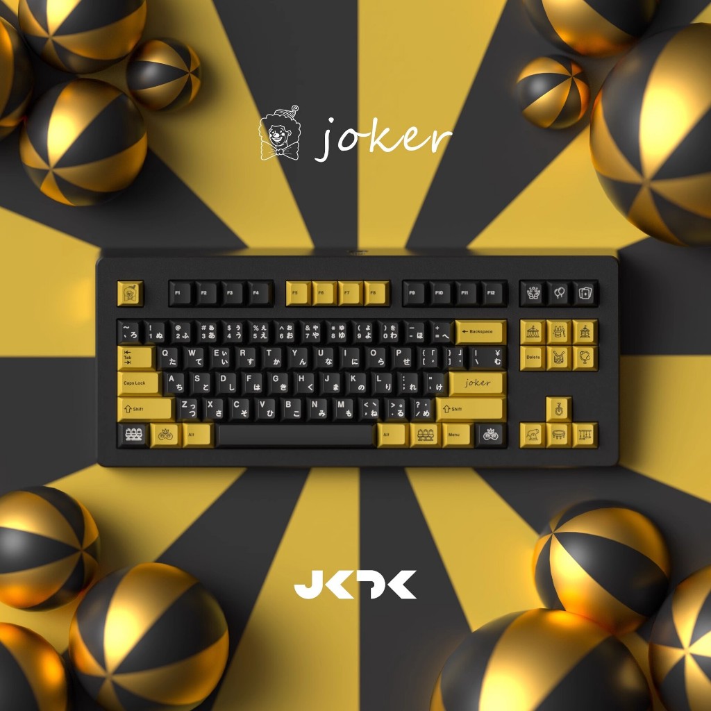 Bộ keycap JKDK Joker (Cherry / PBT Dyesub)