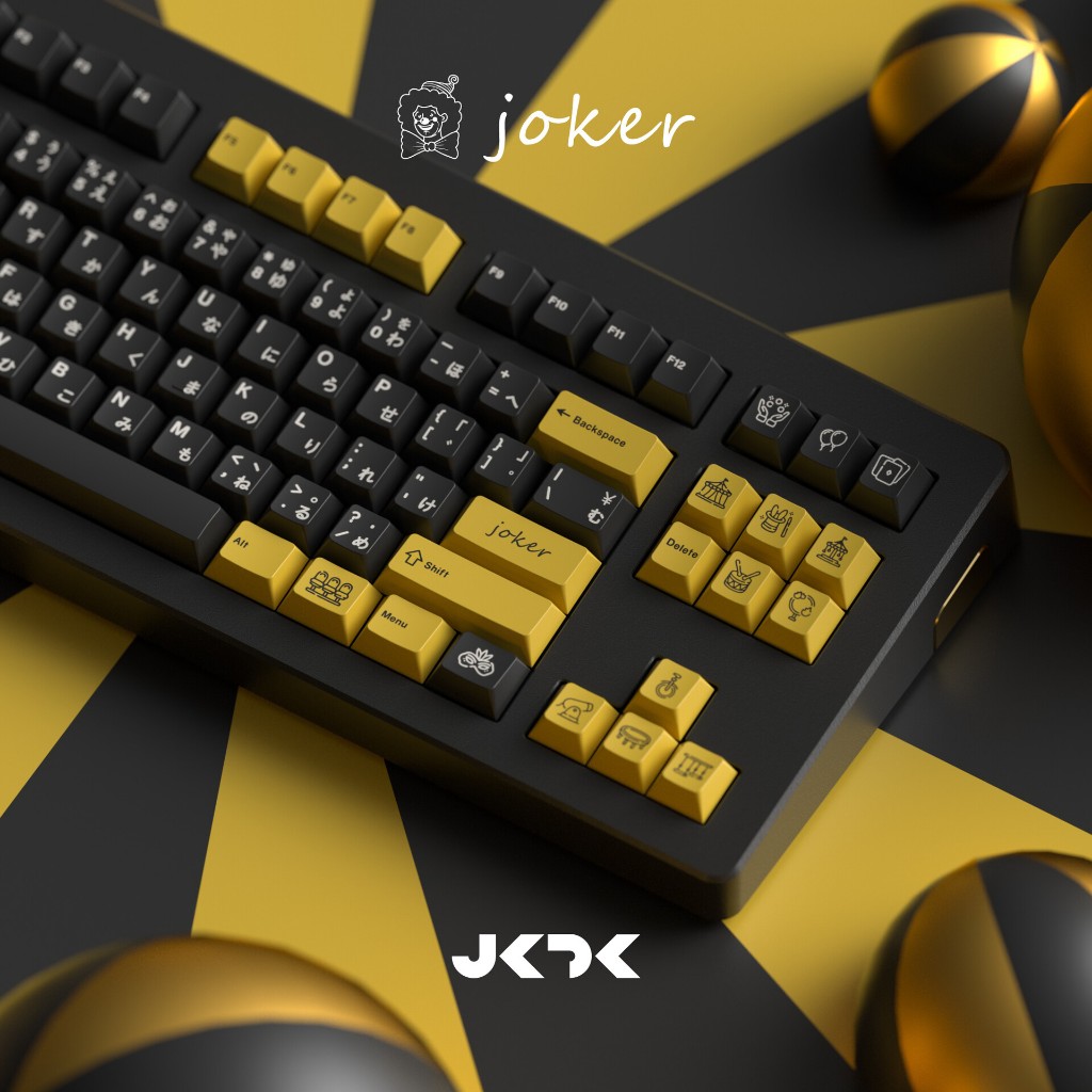 Bộ keycap JKDK Joker (Cherry / PBT Dyesub) | BigBuy360 - bigbuy360.vn