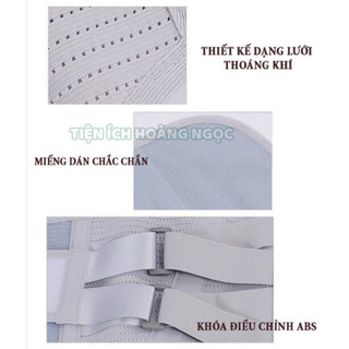Đai Lưng Cột Sống Cao Cấp Hỗ Trợ Thoát Vị Đĩa Đệm, Thoái Hóa, Đau Lưng Mãn Tính