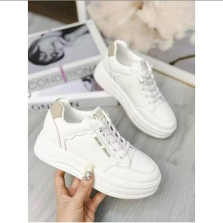 (tăng 1size)Giày thể thao nữ độn đế 7f( ảnh thật)
