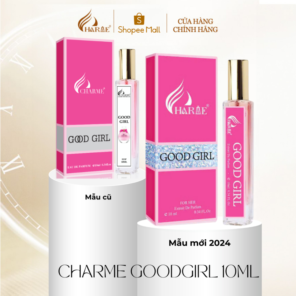 Ảnh Nước hoa nữ Charme Good Girl 10ml Chính Hãng 3
