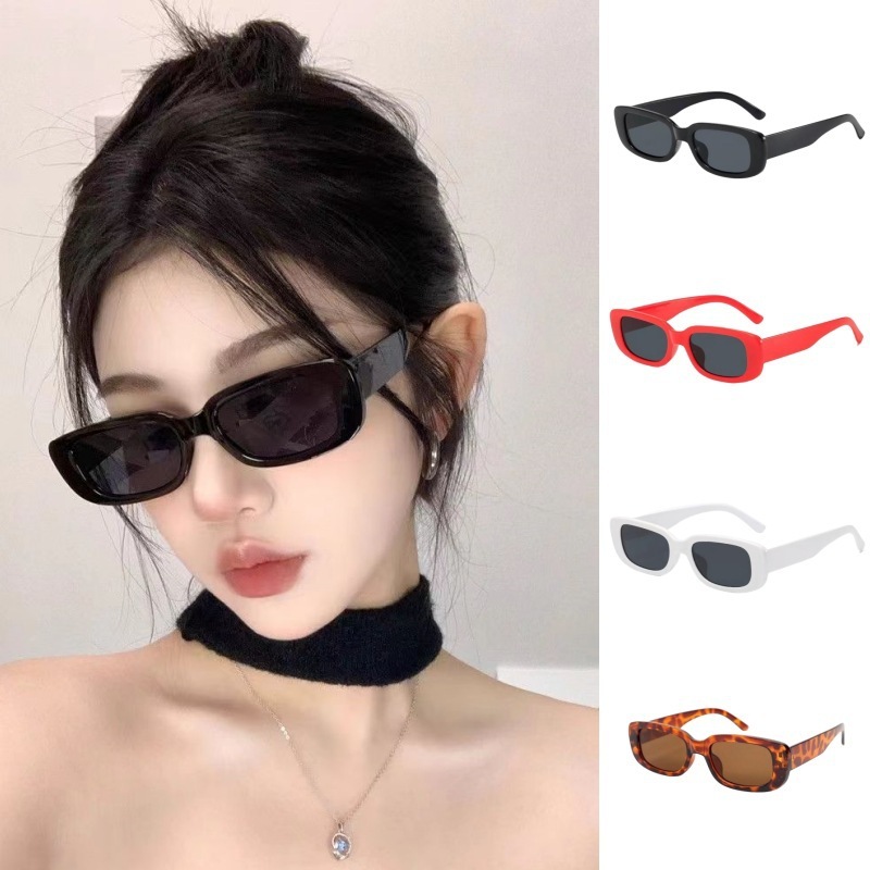 Kính râm nam nữ thời trang đi biển mẫu mới  Màu đen phong cách cá tính siêu ngầu KTT11