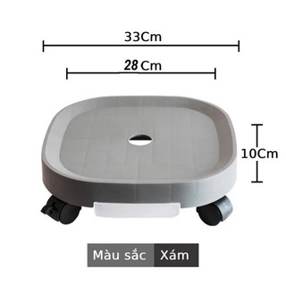 Đế chậu cảnh có bánh xe di chuyển