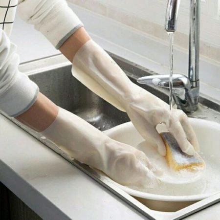 Găng tay cao su Hợp Thành, găng tay rửa bát, vệ sinh nhà bếp tiện lợi