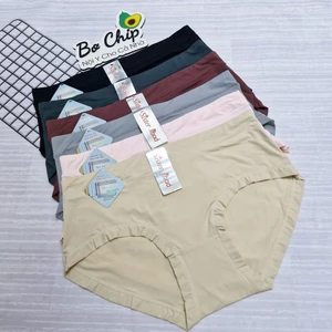 Quần Lót Nữ Thun Lạnh Cao Cấp Trơn Co Giãn Tốt 4 Chiều Mát Lạnh - Đồ Lót Bơ Chíp