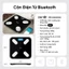Cân Điện Tử Sức Khỏe Thông Minh - Kết Nối Bluetooth, Tặng Kèm Pin - CanSucKhoe01