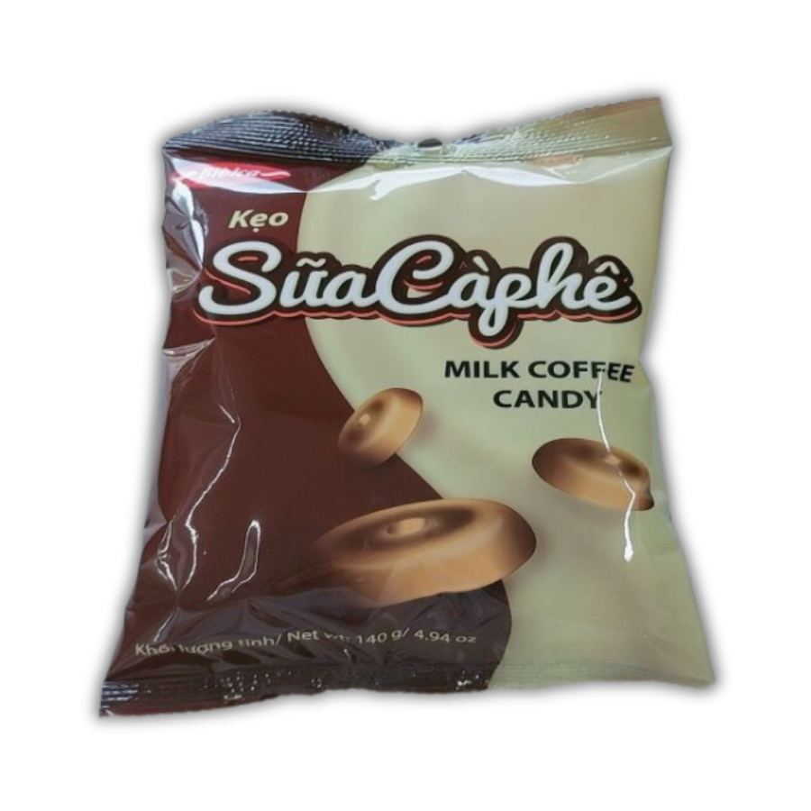 Ảnh Kẹo Cứng Sữa Cà Phê Bibica 140g 2
