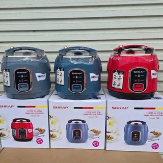 Nồi cơm điện SHRAP dung tích  1,2L 1,8L,2,2L hàn quốc lòng dày cơm ngọn BẢO HÀNH 12 THÁNG
