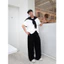 Quần Jean Đen Form Suông Rộng GODMOTHER Quần Jean Cạp Trễ Ống Suông Nam Nữ Unisex Thoải Mái