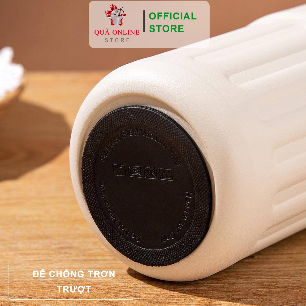 Quà tặng Ly giữ nhiệt Coffee Inox cao cấp hiển thị nhiệt độ khắc tên theo yêu cầu | Cốc giữ nhiệt