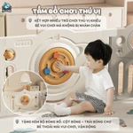 Quây Cũi Nhựa Phi Hành Gia Mới 2026, Quây Cũi Cao Cấp Full Set Tặng Kèm 100 Bóng + Thảm + Set Bóng Rổ Bảo Hành Trọn Đời — ảnh 6