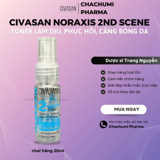 Toner Civasan Noraxis 2nd Scene – Cấp ẩm phục hồi da mỏng yếu