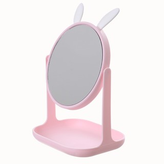 Gương Trang Điểm Để Bàn Hình Thỏ Có Khay Đựng MEILI STORE