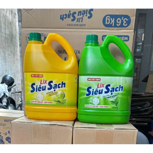 Lix NRC Siêu Sạch Chanh / tra xanh 3,6kg - LIXRC