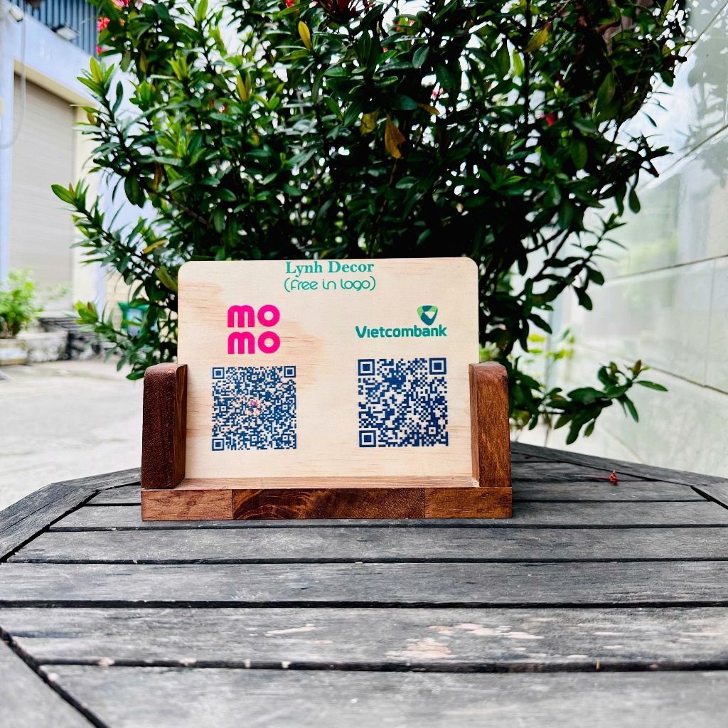 BẢNG GỖ/Mica IN MÃ QR theo yêu cầu - LynhDecor