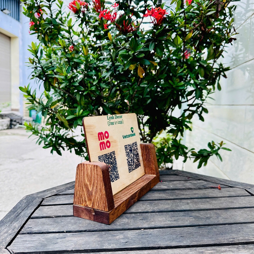 BẢNG GỖ/Mica IN MÃ QR theo yêu cầu - LynhDecor