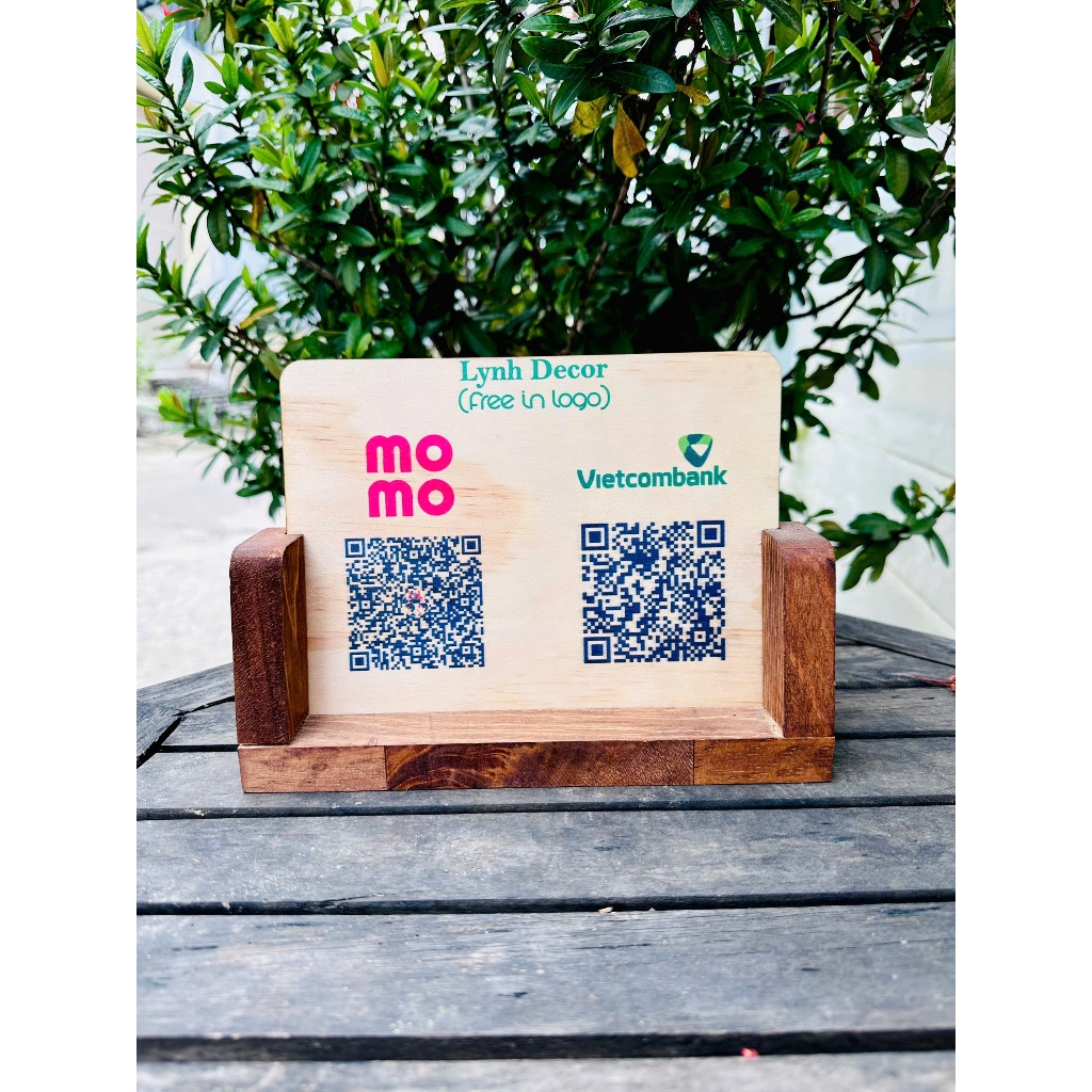 BẢNG GỖ/Mica IN MÃ QR theo yêu cầu - LynhDecor