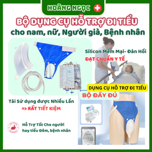Túi đựng nước tiểu hỗ trợ đi tiểu cho nam giới/ người lớn tuổi ống thông 1000ml 2000ml