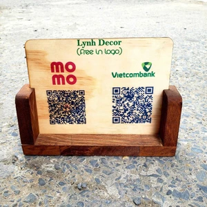 BẢNG GỖ/Mica IN MÃ QR theo yêu cầu - LynhDecor