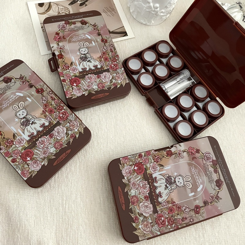 khay đựng Lens Rabit garden 6 ô Muneyes
