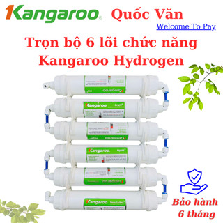 Trọn bộ 1-10 Kangaroo Hydrogen - Dành cho máy KG100HG, KG100HA, (Lõi Thô 123 + RO 50G + CN 5-10 Kangaroo Hydrogen )