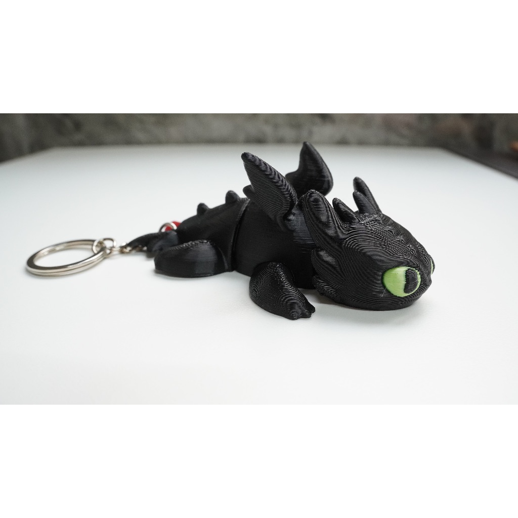 Móc khoá Rồng Răng Sún Toothless trong phim How to train your dragon ...