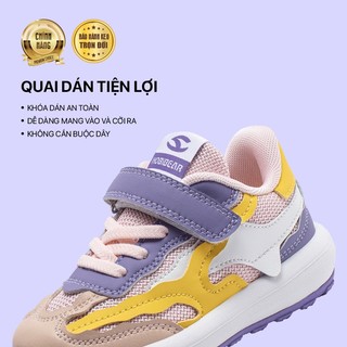 Giày Sneaker thời trang HOBIBEAR GS7997G đế EVA siêu nhẹ chống trượt dành cho bé gái