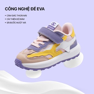 Giày Sneaker thời trang HOBIBEAR GS7997G đế EVA siêu nhẹ chống trượt dành cho bé gái