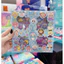 Hộp 96 Tấm Sticker Baby Three Chống Thấm Nước Dễ Thương - Dùng Để Trang Trí Đồ Dùng Cá Nhân - Quà Tặng Cho Bé
