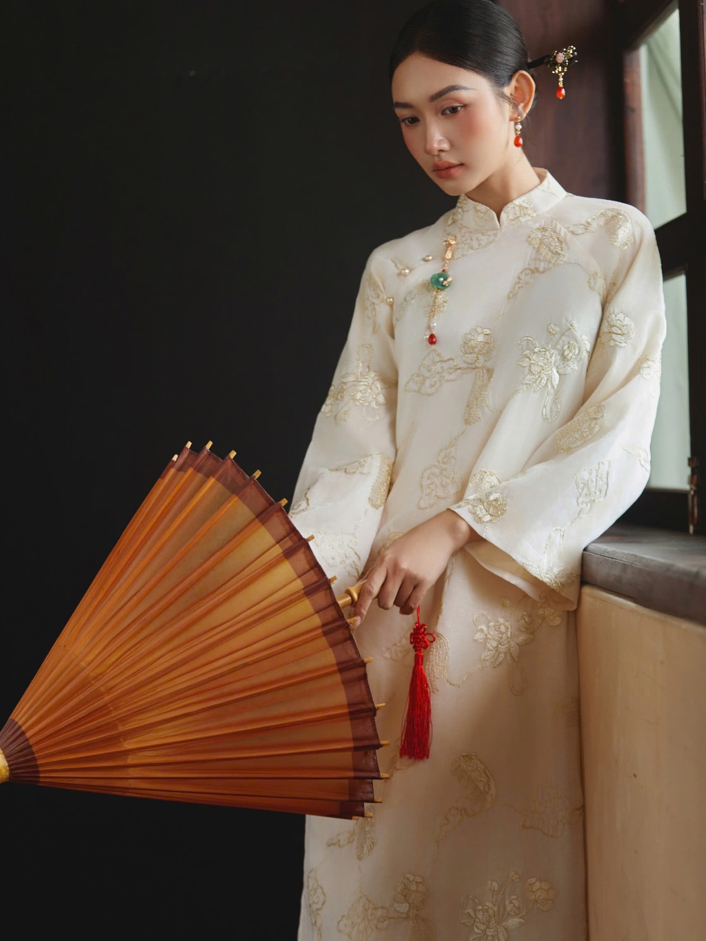 Ảnh Áo Dài Mãn Ngọc  - EDINI - A1678 1