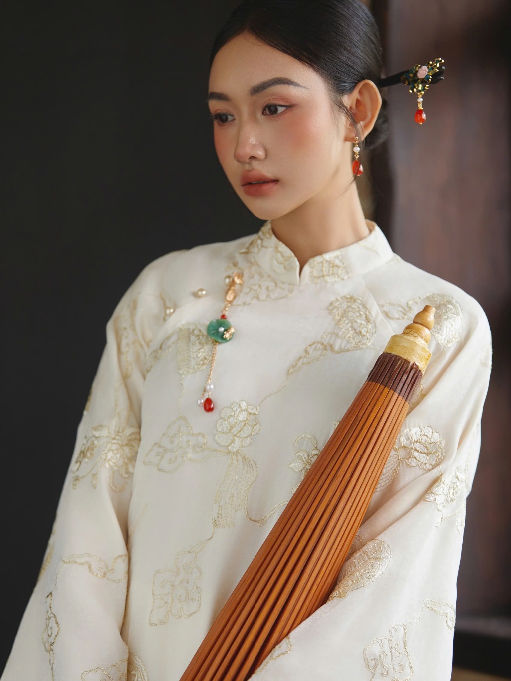 Ảnh Áo Dài Mãn Ngọc  - EDINI - A1678 3