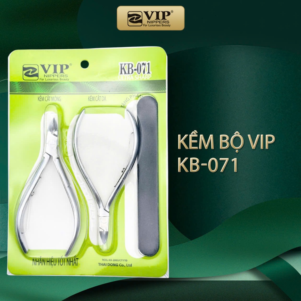 Kềm Bộ Thép Chuyên Dùng Vip, KB-071, KB-072, KB-073 (Mang Bán Nguyệt), KB-603