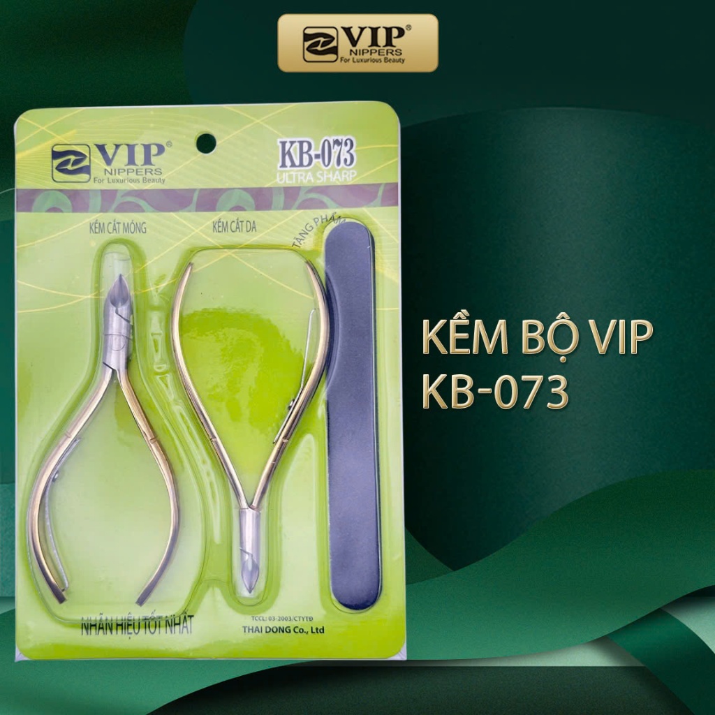 Kềm Bộ Thép Chuyên Dùng Vip, KB-071, KB-072, KB-073 (Mang Bán Nguyệt), KB-603