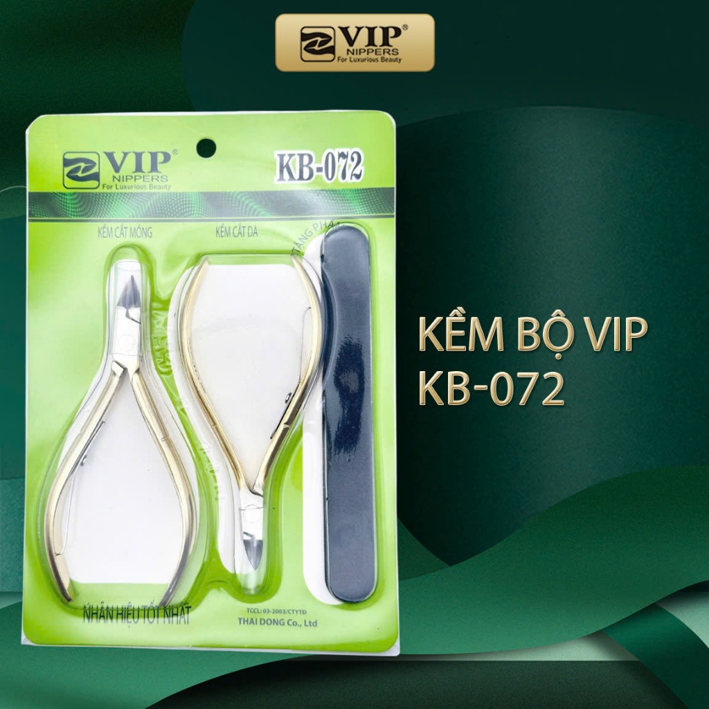 Kềm Bộ Thép Chuyên Dùng Vip, KB-071, KB-072, KB-073 (Mang Bán Nguyệt), KB-603