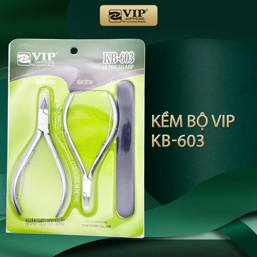 Kềm Bộ Thép Chuyên Dùng Vip, KB-071, KB-072, KB-073 (Mang Bán Nguyệt), KB-603