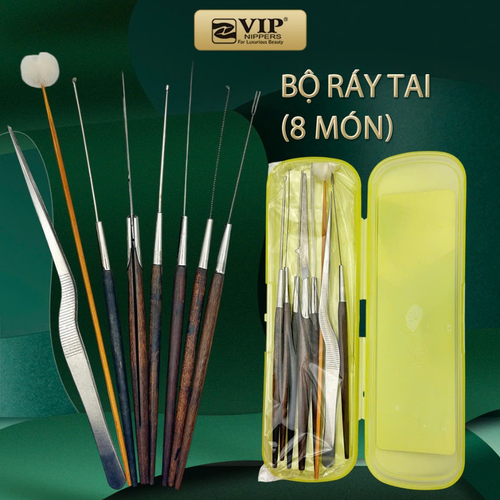 Dụng Cụ Lấy Ráy Tai Combo 8-9 Món