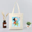 Túi vải tote CÔ BÉ ĐI HỌC HẠNH PHÚC Túi canvas đi chơi đi học thời trang dài 35x40 tota045 HÌNH IN SẮC NÉT