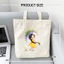 Túi vải tote in hình bé gái má hồng cute Túi canvas đi chơi đi học thời trang dài 35x40 tota040 HÌNH IN SẮC NÉT