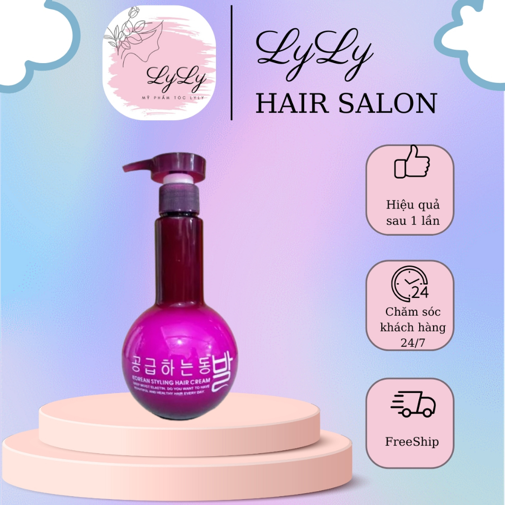 Gel dưỡng tóc tạo kiểu giữ nếp tóc xoăn Hàn quốc