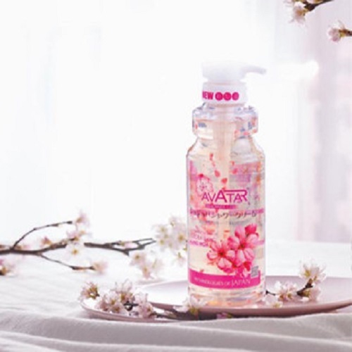 Sữa Tắm Thơm Mịn Da Bông Hoa Jojoba Avatar (Chai 350ml)