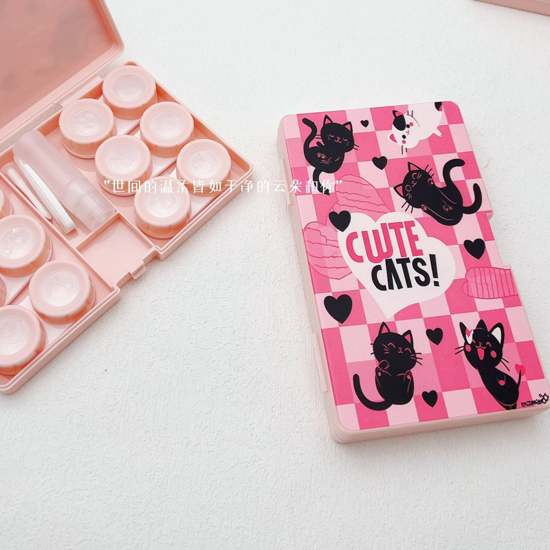khay đựng Lens 6 ô CUTE CATS Muneyes