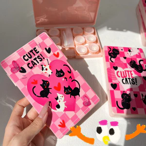khay đựng Lens 6 ô CUTE CATS Muneyes