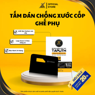 Tấm dán chống xước bảo vệ cốp ghế phụ dành cho xe VINFAST( tấm dán chất liệu Carbon Air Fiber).