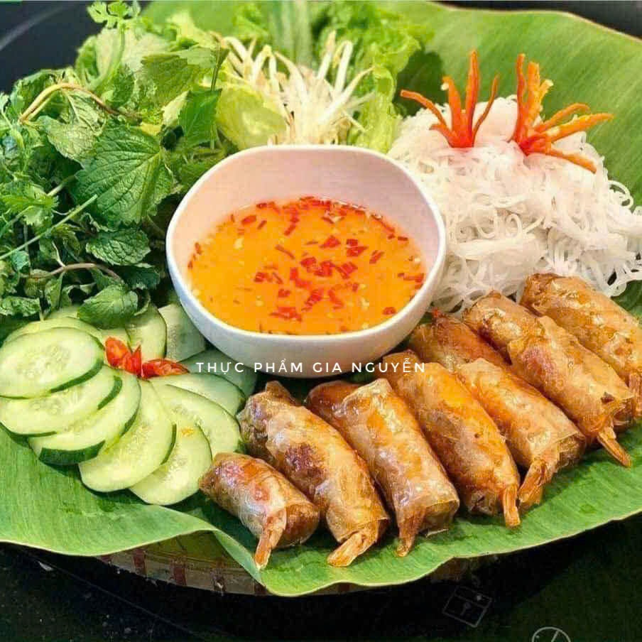 Chả ram tôm đất Bình Định giòn rụm ngọt thơm, khay 500g (Hỏa tốc ...