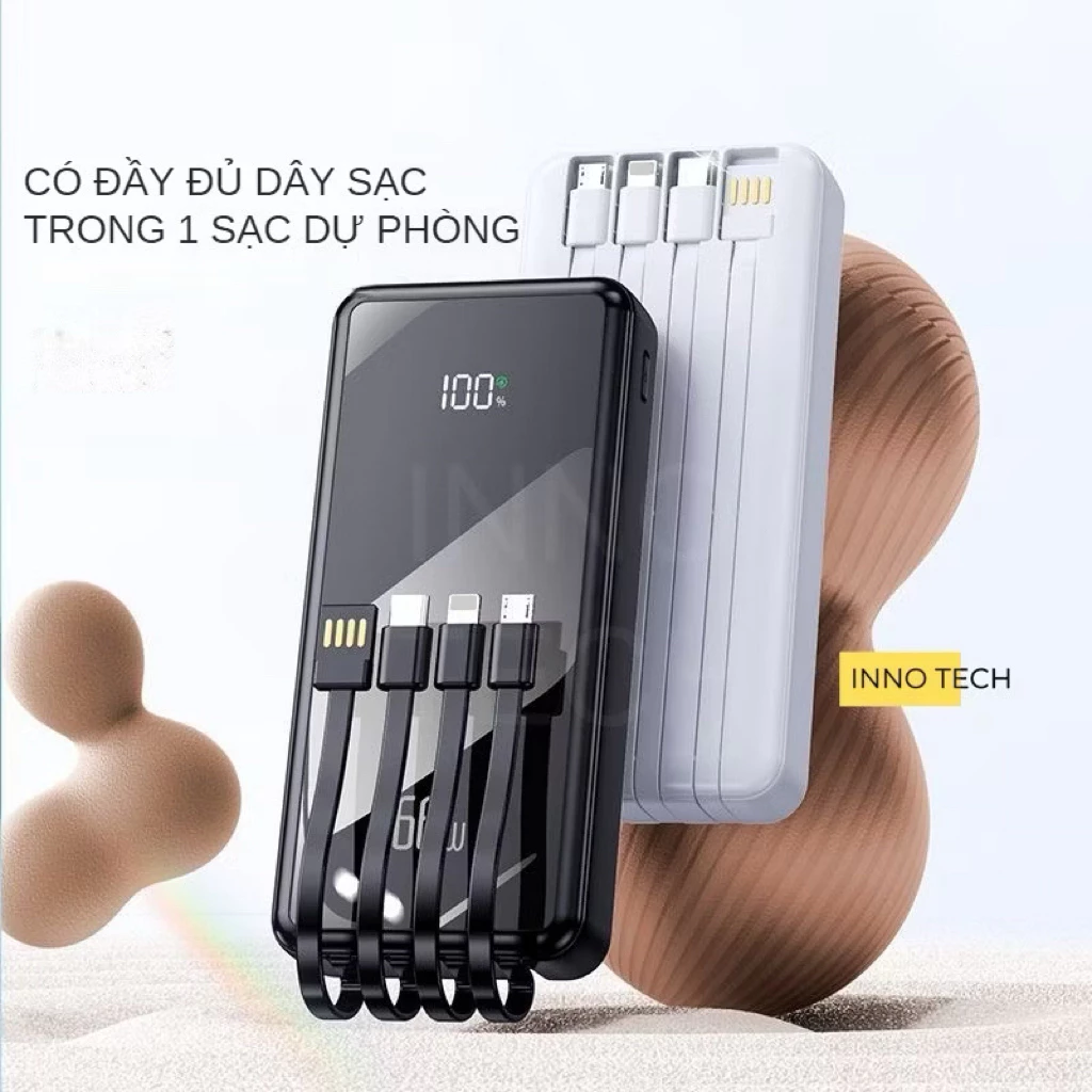 Có đầy đủ dây sạc đi kèm